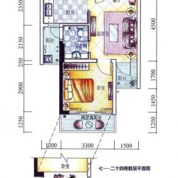 海雅缤纷城君誉户型图