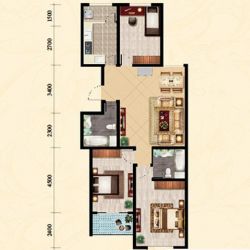 龙凤花园一期户型图