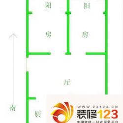 碧溪苑二期 2室 户型图