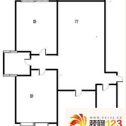 汉飞金沙国际 3室 户型图