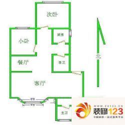 福怡苑二期户型图户型图 3室2厅2卫1厨