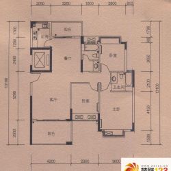 南山公馆三期君山户型图