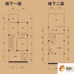 瑞亨半山1号户型图