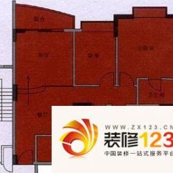 合和商住楼户型图