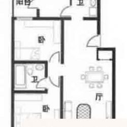 合虹公寓户型图