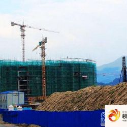 博仕后龙港城外景图工程进度（2012-10-09）