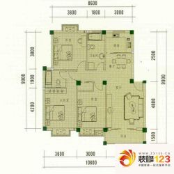 东江花园（运河东）户型图