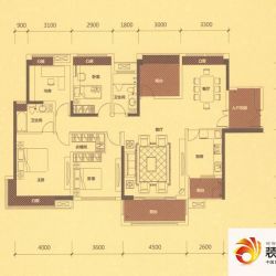 中信凯旋城国际B2栋D1户型户型图