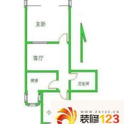 韩庄子第二社区户型图户型图 2室1厅1卫1厨