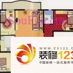 紫东苑户型图户型图 3室2厅2卫1厨