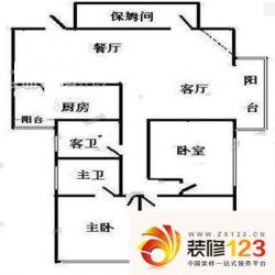 远大园五区户型图