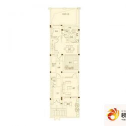 博仕后公馆C2 一层户型图