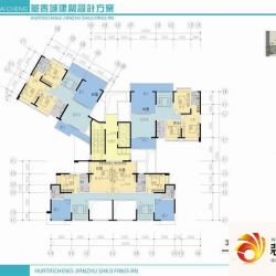 华泰小区户型图3 3室2厅1卫1厨