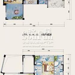 汤泉半岛户型图户型图 4室2厅5卫