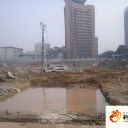 新华文化广场实景图工程实景（2011-10-29）