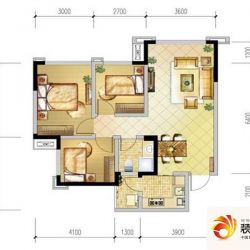 蓝光COCO金沙2期户型图