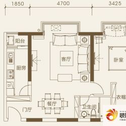 鼎云国际户型图