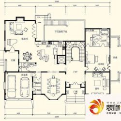 思达大河春天户型图正弘春晓 5室 户型图 5室3厅4卫1厨