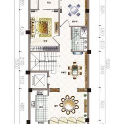 乌龙江大区勃朗郡户型图L11 A4#05 地下室夹层 3室2厅1卫