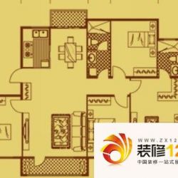 于屯小区户型图4室户型图 4室2厅2卫1厨