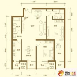 天一紫御庄园户型图