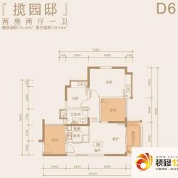 深业东城国际D6户型图