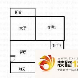 美歧新村 2室户型图