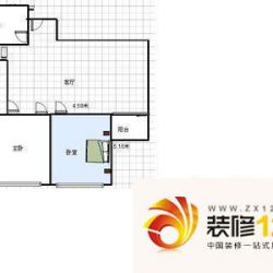 钢新苑户型图11-3 1室1厅1卫1厨