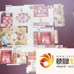 金牛花园 3室 户型图