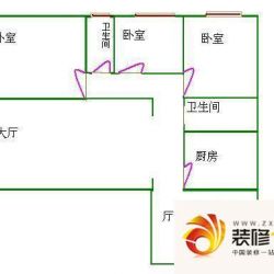 甜爱公寓户型图