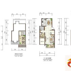 观山名筑M2户型户型图