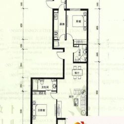 强佑清河新城户型图