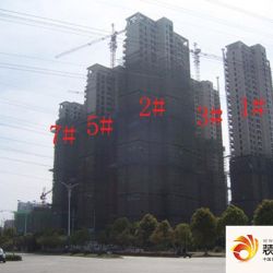 景隆现代城实景图1#、2#、3#楼工程进度（2011-04-20）