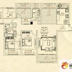 智富名品城一期中环名户型图