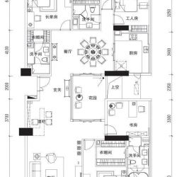 富力丽港中心户型图