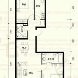 强佑清河新城户型图