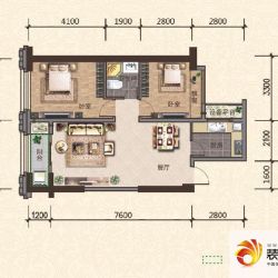 金色梧桐2期户型图