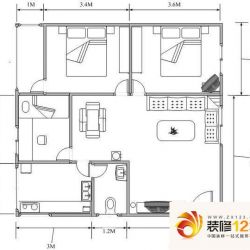 英泰大学广场 3室 户型图