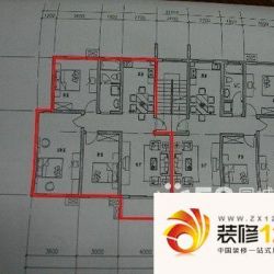 公交牡丹园 3室 户型图