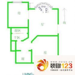 永开商住楼 2室 户型图