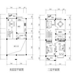 观山名筑F户型户型图