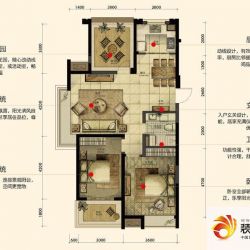 柏庄春暖花开E1户型户型图