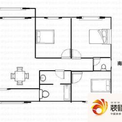 华林都市家园 3室 户型图