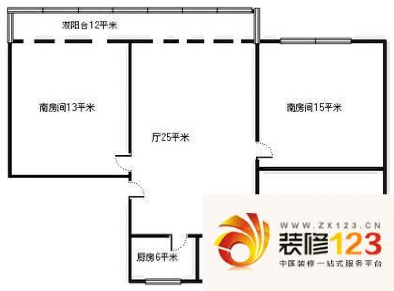 上海 祥德路公房 户型图