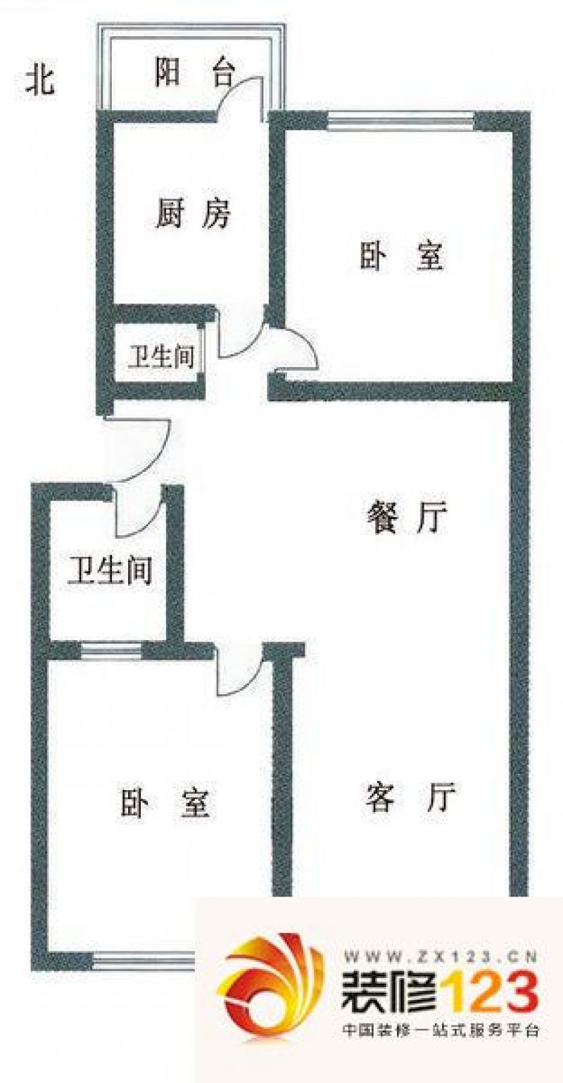 上潞园 0室 户型图