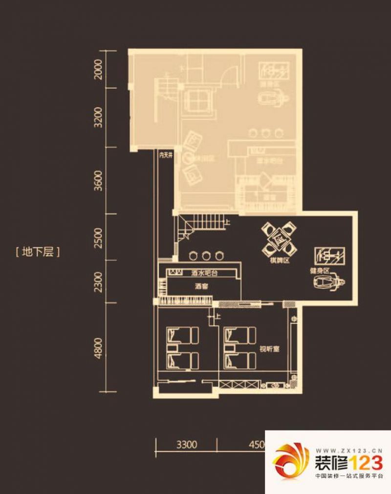 扬州天俊华府天俊华府户型图c户型 4室2厅2卫1厨图片大全-我的小区