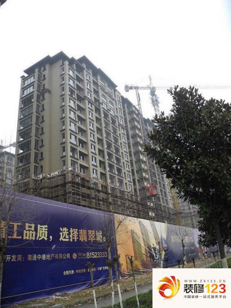 南通中港翡翠城中港翡翠城外景图外景效果图图片大全-我的小区-南通