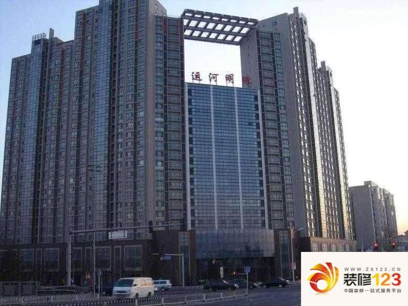 运河明珠家园外景图