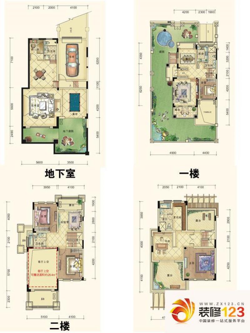 南昌保利东湾国际保利东湾国际户型图2,3,4,5,6#标准层c户型 2室2