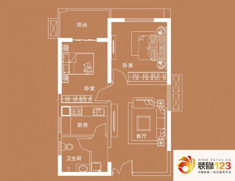 绿城水岸名苑D东户型户型图